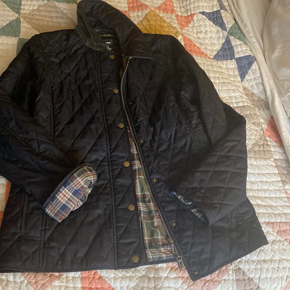 LL Bean Quilted Riding Jacket